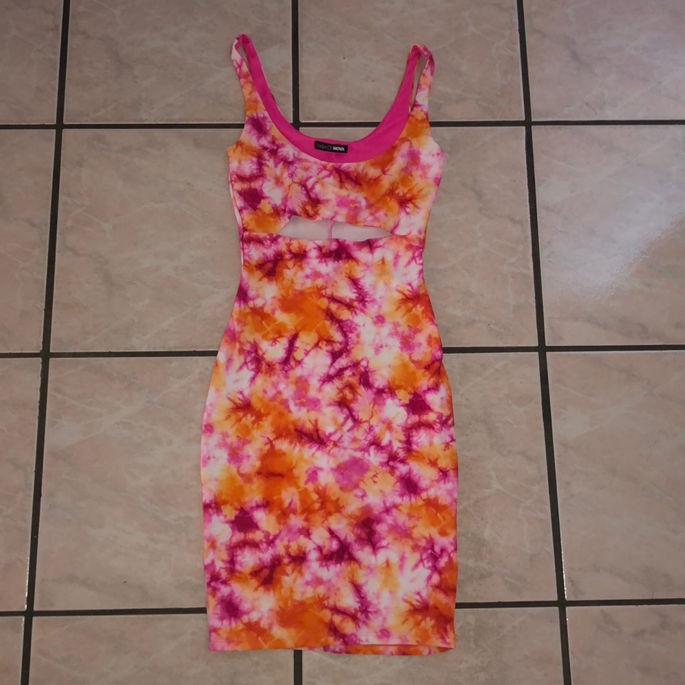 Tie dye dress